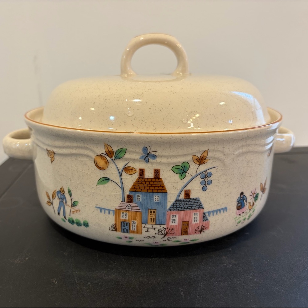 International China Heartland Casserole dish